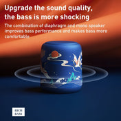 Sanag X6P National Style Portable Mini Bluetooth Speaker (Blue) Eurekaonline