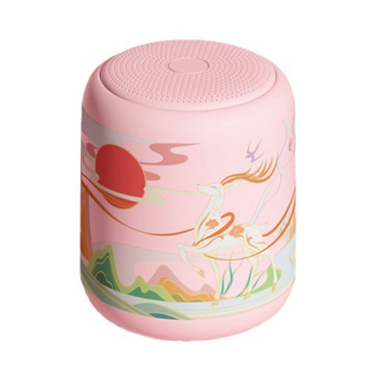 Sanag X6P National Style Portable Mini Bluetooth Speaker (Pink) Eurekaonline