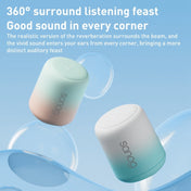 Sanag X6S Outdoor Portable Mini Gradient Bluetooth Speaker(Green Pink) Eurekaonline