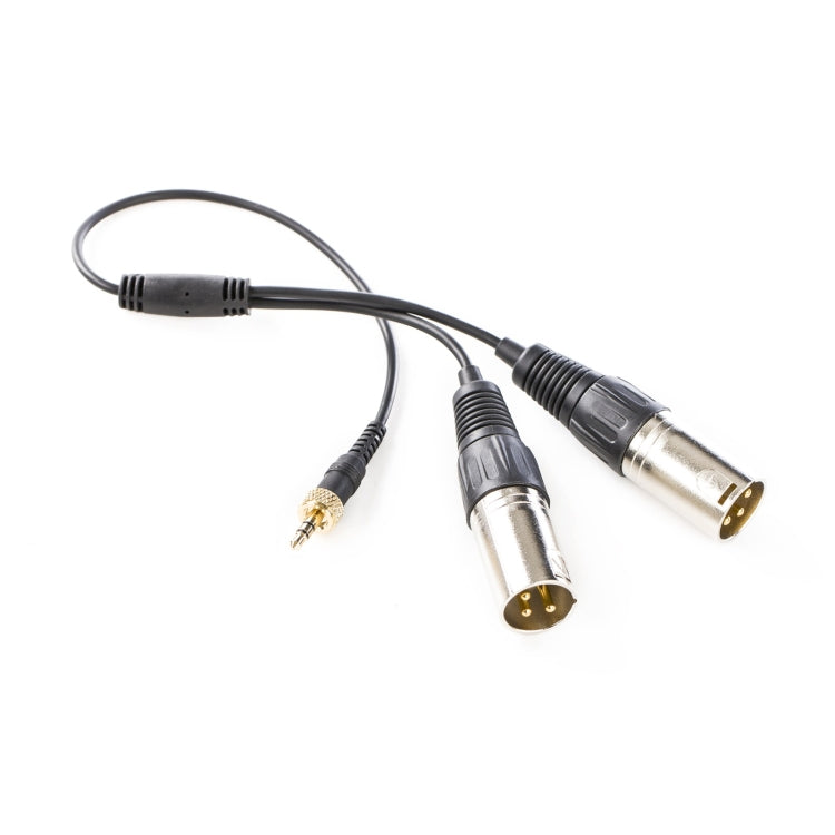 Saramonic SR-UM10-CC1 1/8 inch Male to Dual XLR Male Microphone Audio Output Cable Eurekaonline