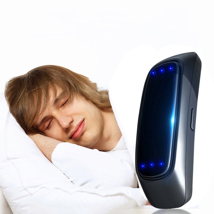 Smart Anti Snoring Device EMS Pulse Snoring Stop Effective Solution Snore Sleep Aid(Black) Eurekaonline