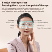 Smart Hot Compress Air Pressure Vibration Eye Massager Visual Massage Eye Care Device (Black) Eurekaonline