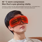 Smart Hot Compress Air Pressure Vibration Eye Massager Visual Massage Eye Care Device (Light Smoke) Eurekaonline