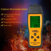 Smart Sensor AS8700A Handheld Carbon Monoxide Meter High Precision Digital CO Leak Detector Analyzer,  Sound  Light Alarm, Range: 0-1000ppm Eurekaonline