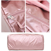 Soft Nylon Cloth Shoulder Sports Gym Yoga Handbag (Rose Gold) Eurekaonline