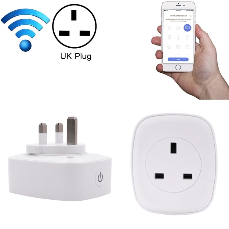 Sonoff 10A WiFi Remote Control Smart Power Socket Works with Amazon Alexa & Google Assistant, AC 85-265V (White) Eurekaonline