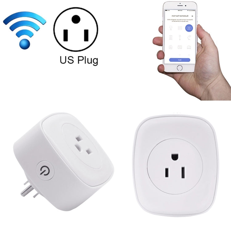 Sonoff 10A WiFi Remote Control Smart Power Socket Works with Amazon Alexa & Google Assistant, AC 85-265V (White) Eurekaonline