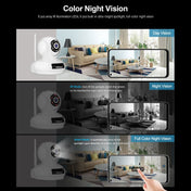 SriHome SP019 Gourd Shaped Full Color Night Vision 5MP Ultra HD Dual-band WiFi Camera, UK Plug Eurekaonline
