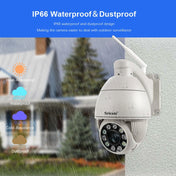 Sricam SP008C 5MP 10X Zoom IP66 Waterproof CCTV WiFi IP Camera Monitor, Plug Type:EU Plug(White) Eurekaonline