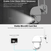 Sricam SP028 1080P HD Outdoor PTZ Camera, Support Two Way Audio / Motion Detection / Humanoid Detection / Color Night Vision / TF Card, EU Plug Eurekaonline