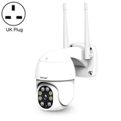 Sricam SP028 1080P HD Outdoor PTZ Camera, Support Two Way Audio / Motion Detection / Humanoid Detection / Color Night Vision / TF Card, UK Plug Eurekaonline