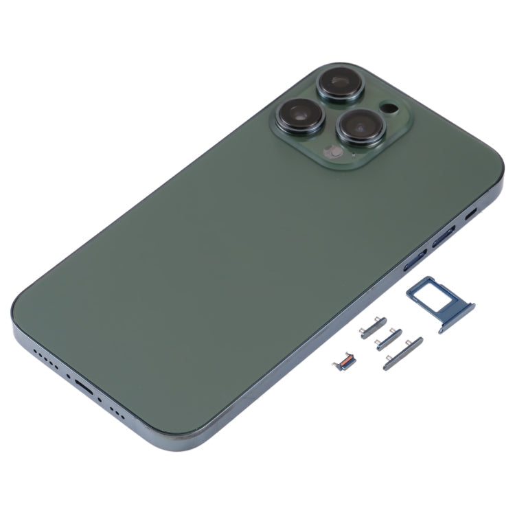 Stainless Steel Back Housing Cover with Appearance Imitation of iP13 Pro for iPhone XR(Green) Eurekaonline