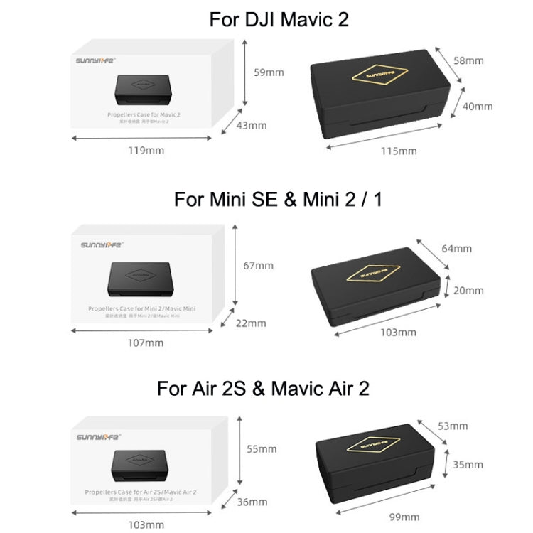 Sunnylife M2-SN9355 Blade Propeller Portable Storage Box For Air 2S / Mavic Air 2 Eurekaonline