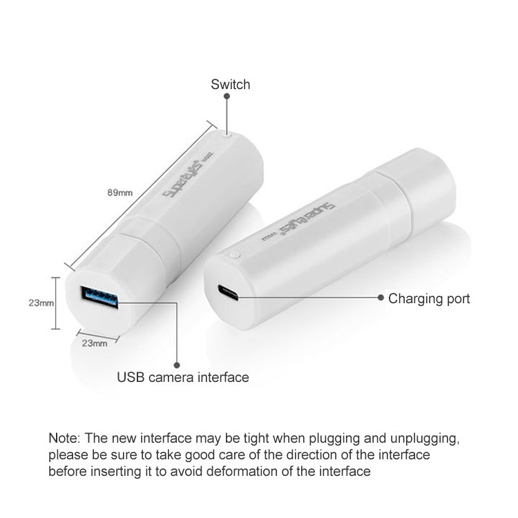 Supereyes W002 USB Digital Endoscope Mobile Phone Tablet WIFI HD Video Transmission Box Eurekaonline