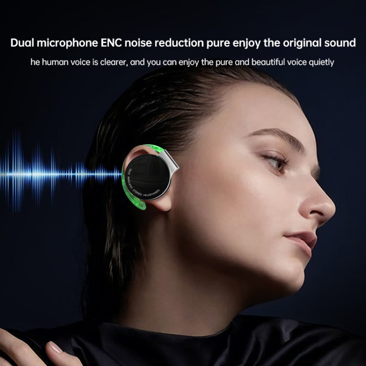 T&G F2 Ear Mount Waterproof Wireless Bluetooth Noise Reduction Earphone(Black) Eurekaonline