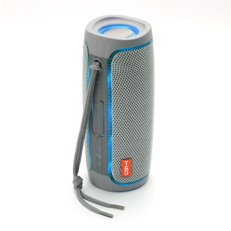 T&G TG288 TWS Portable LED Light Bluetooth Speaker(Gray) Eurekaonline