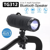 T&G TG312 LED Outdoor Portable Multifunctional Wireless Bluetooth Speaker(Black) Eurekaonline