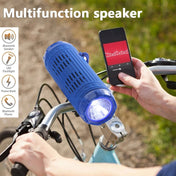 T&G TG312 LED Outdoor Portable Multifunctional Wireless Bluetooth Speaker(Black) Eurekaonline