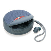 T&G TG808 2 in 1 Mini Wireless Bluetooth Speaker Wireless Headphones(Grey) Eurekaonline