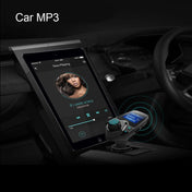 T11 Bluetooth FM Transmitter Car MP3 Player with LED Display, Support Double USB Charge & Handsfree & TF Card & U Disk Music Play Function Eurekaonline