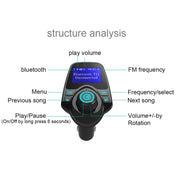T11 Bluetooth FM Transmitter Car MP3 Player with LED Display, Support Double USB Charge & Handsfree & TF Card & U Disk Music Play Function Eurekaonline