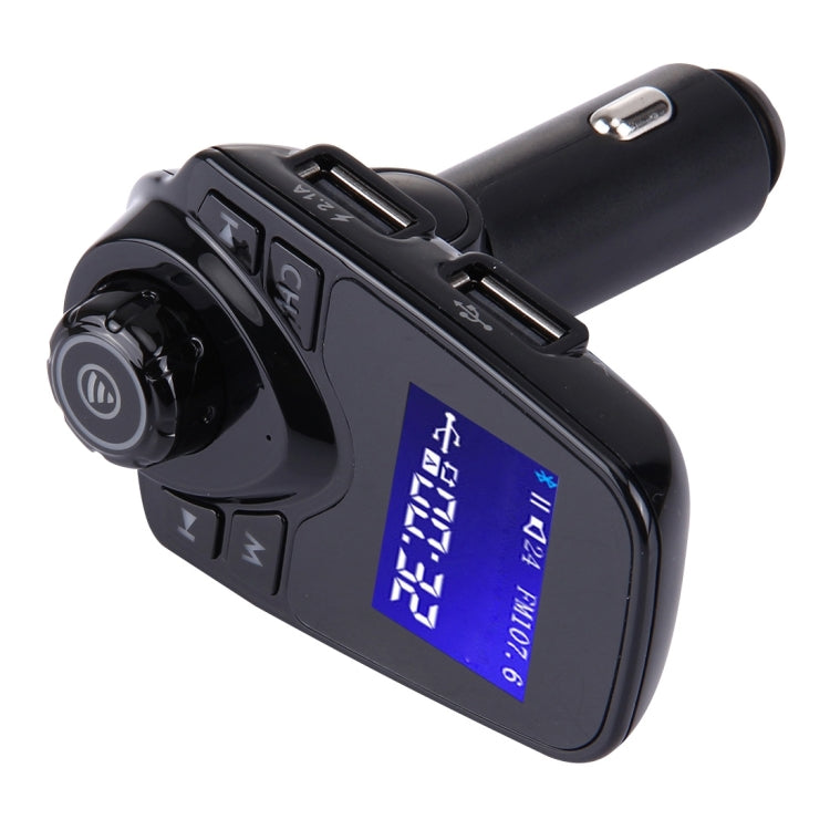 T11 Bluetooth FM Transmitter Car MP3 Player with LED Display, Support Double USB Charge & Handsfree & TF Card & U Disk Music Play Function Eurekaonline