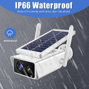 T13-2 1080P HD Solar Powered 2.4GHz WiFi Security Camera without Battery, Support Motion Detection, Night Vision, Two Way Audio, TF Card Eurekaonline