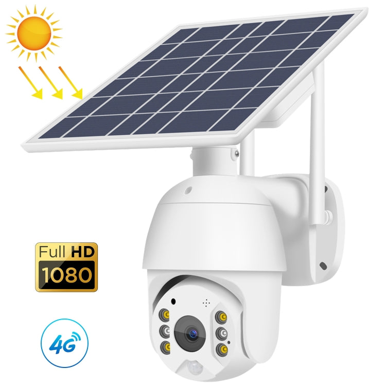 T16 1080P Full HD 4G (EU Version) Network Monitoring Solar Powered Camera, Support PIR + Radar Alarm, Night Vision, Two Way Audio, TF Card Eurekaonline