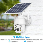 T16 1080P Full HD Solar Powered WiFi Camera, Support PIR Alarm, Night Vision, Two Way Audio, TF Card Eurekaonline