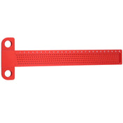 T160 Woodworking T-Shaped Hole Marking Ruler Eurekaonline