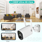 T20 1080P Full HD Solar Powered WiFi Camera, Support Motion Detection, Night Vision, Two Way Audio, TF Card Eurekaonline
