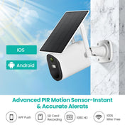 T20 1080P Full HD Solar Powered WiFi Camera, Support Motion Detection, Night Vision, Two Way Audio, TF Card Eurekaonline