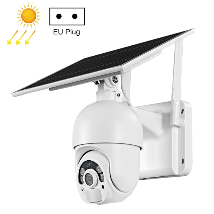 T22 1080P Full HD Solar Powered 4G Network EU Version Camera, Support PIR Alarm, Night Vision, Two Way Audio, TF Card Eurekaonline