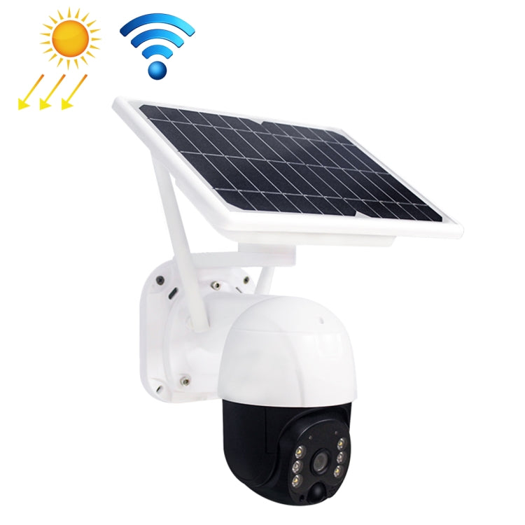 T23 2288 x 1288P Full HD Solar Powered WiFi Camera, Support PIR Alarm, Night Vision, Two Way Audio, TF Card, Not Include Battery Eurekaonline