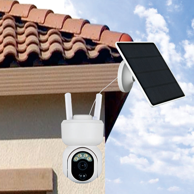 T24 1080P IP65 Waterproof Solar Smart PTZ Camera, Support Full-color Night Vision & Two-way Voice Intercom & AI Humanoid Detection Alarm, 4G European Version Eurekaonline