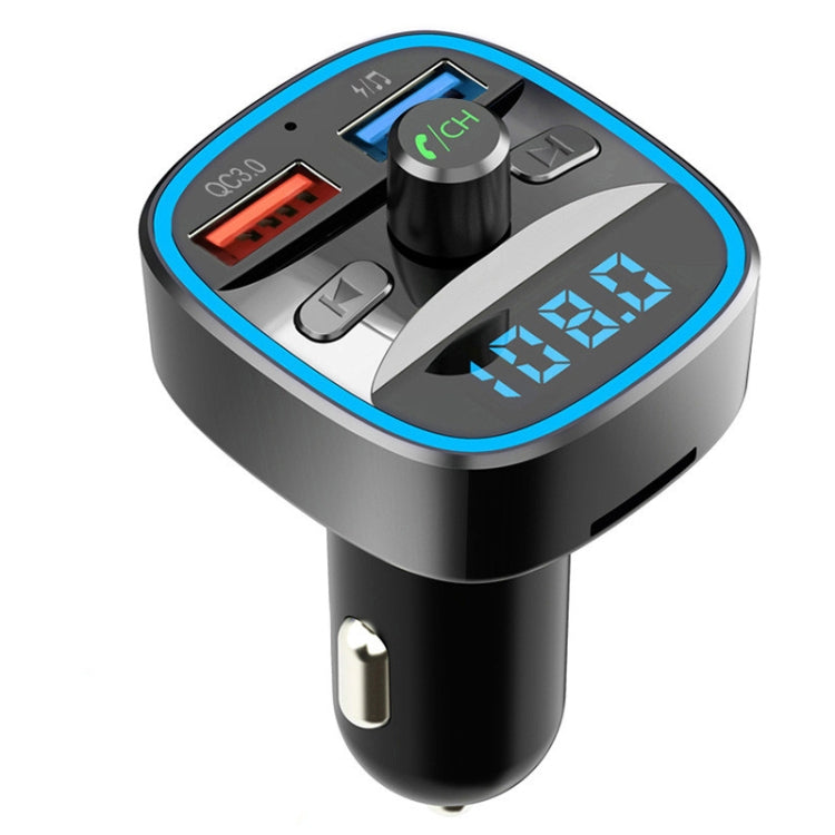 T25S Car MP3 Player Multi-function BT5.0 Dual USB Chargers Eurekaonline