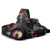 T40 P50 Lamp Beads Headlight USB Rechargeable Zoom Outdoor Strong Headlight,Specification: Without Battery Eurekaonline