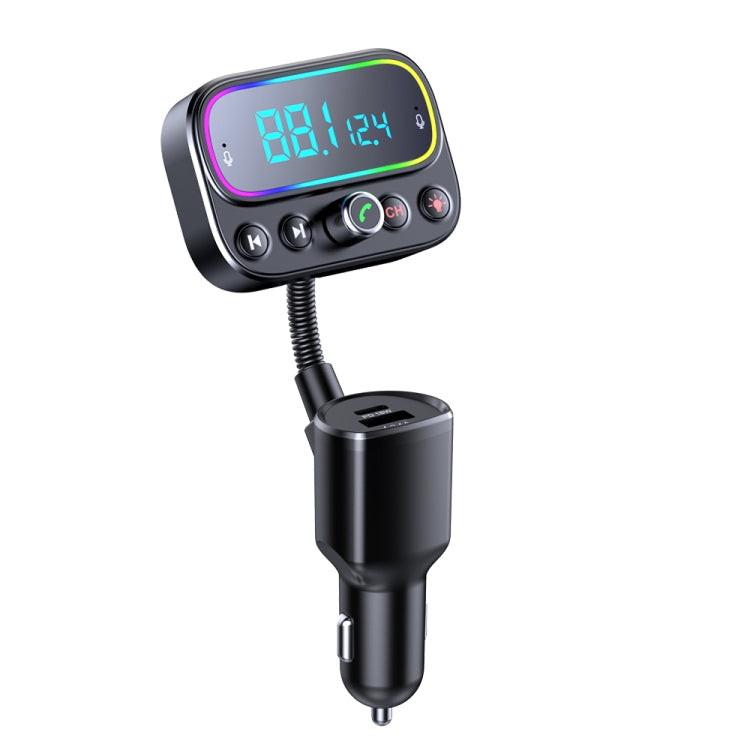 T67 Bluetooth 5.0 Car MP3 Music Player FM Modulator Transmitter Wireless AUX Adapter Hands-free Eurekaonline