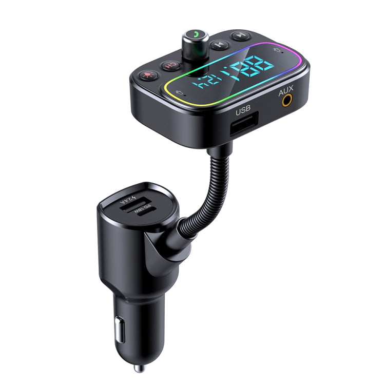 T67 Bluetooth 5.0 Car MP3 Music Player FM Modulator Transmitter Wireless AUX Adapter Hands-free Eurekaonline