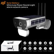 T8 1080P Full HD Solar Battery Ultra Low Power Sound Light Alarm Network Camera, Support Motion Detection, Night Vision, Two Way Audio, TF Card Eurekaonline