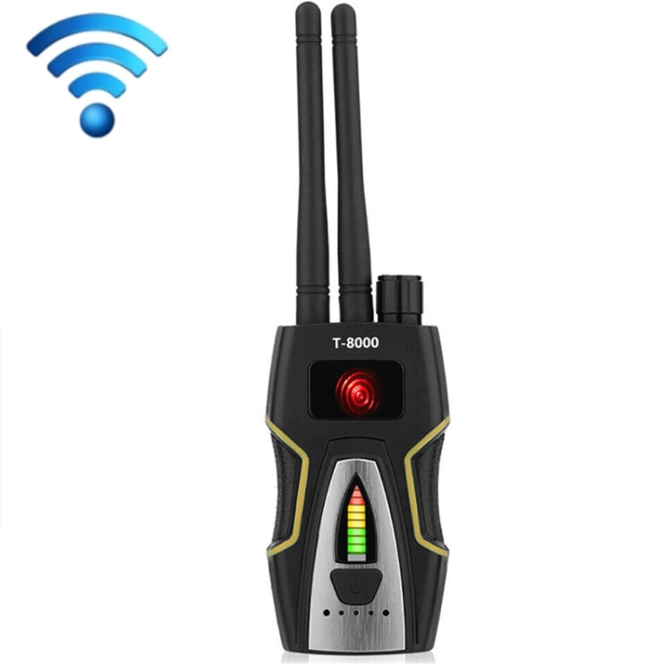 T8000 Wireless Signal Detector GPS Defense Location Finding Camera Anti-Candid Anti-Tracking Detection Instrument Eurekaonline