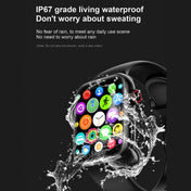 T900 PRO MAX L BIG 1.92 inch Large Screen Waterproof Smart Watch, Support Heart Rate / Blood Pressure / Oxygen / Multiple Sports Modes (Dark Blue) Eurekaonline