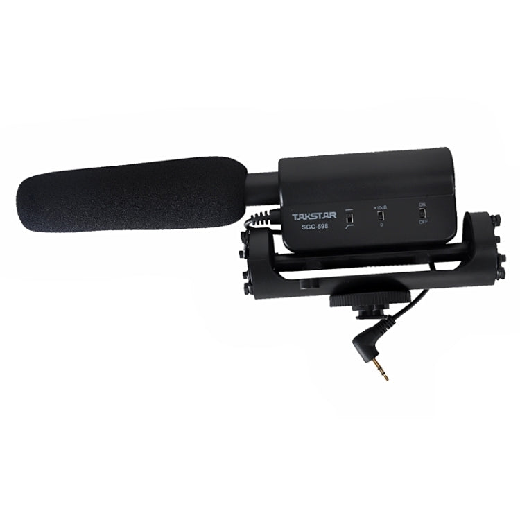 TAKSTAR SGC-598 Professional Photography Interview Dedicated Microphone for DSLR & DV Camcorder Eurekaonline