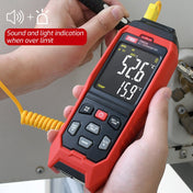 TASI Contact Temperature Meter K-Type Thermocouple Probe Thermometer, Style: TA612B Dual Channels Eurekaonline