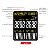 TASI Contact Temperature Meter K-Type Thermocouple Probe Thermometer, Style: TA612C 4 Channels Eurekaonline