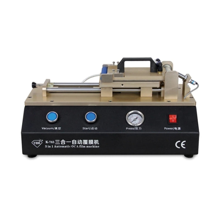 TBK-765 3 in1 Automatic OCA Laminating Machine LCD Touch Screen Air Compressor Machine Built-in Vacuum Pump Eurekaonline