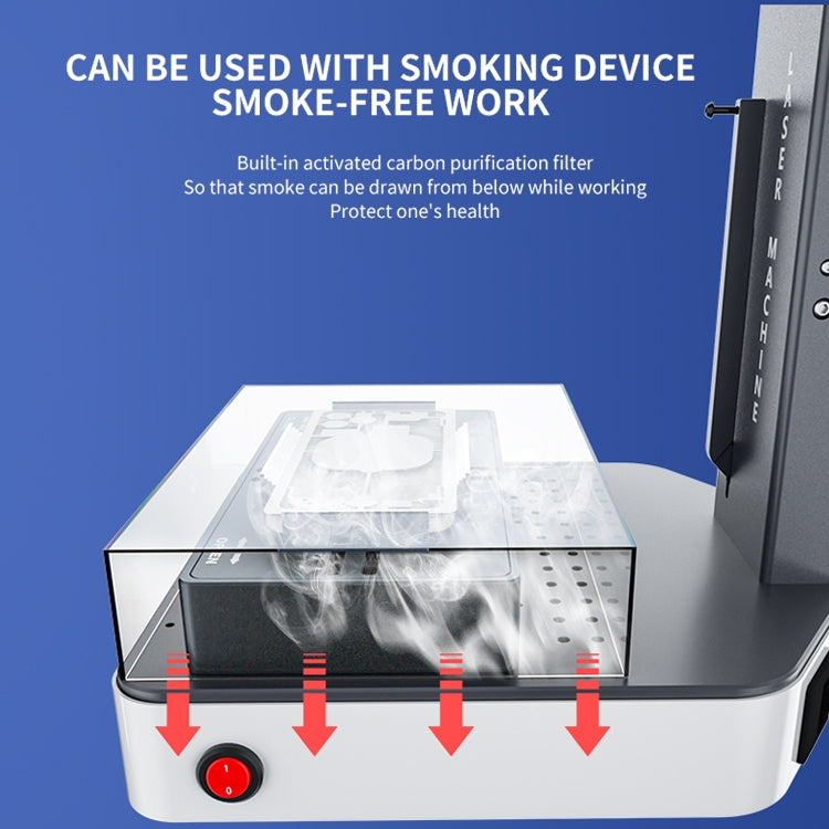TBK-958ML With Smoking Device Auto Focus Laser Marking Engraver Repair Machine Eurekaonline