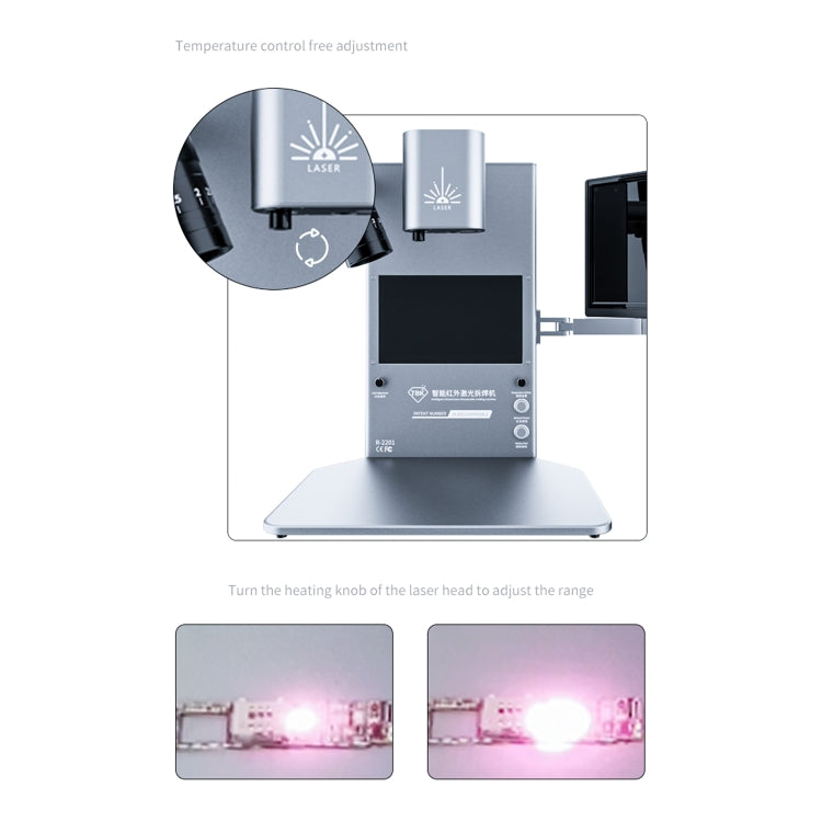 TBK R2201 Intelligent Thermal Infrared Imager Analyzer with Microscope, UK Plug Eurekaonline