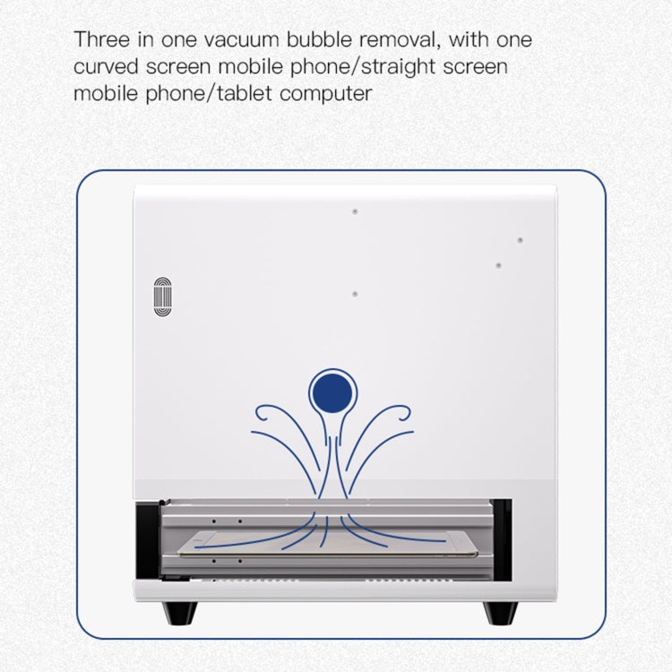 TBK208C 15-inch Curved Screen Laminating and Defoaming Machine, Plug:UK Plug Eurekaonline