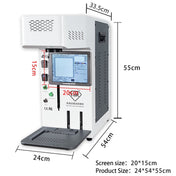 TBK958B Automatic Mini Laser Marking Screen Separater Repair Machine Eurekaonline